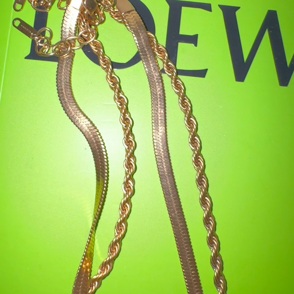 Gold Water Resistant Necklaces